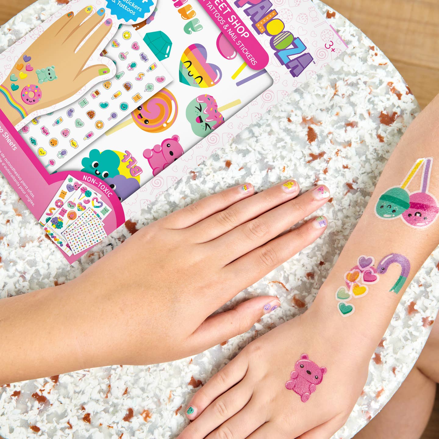 Tattoo Palooza Nail Stickers & Temporary Tattoo | Sweet Shop