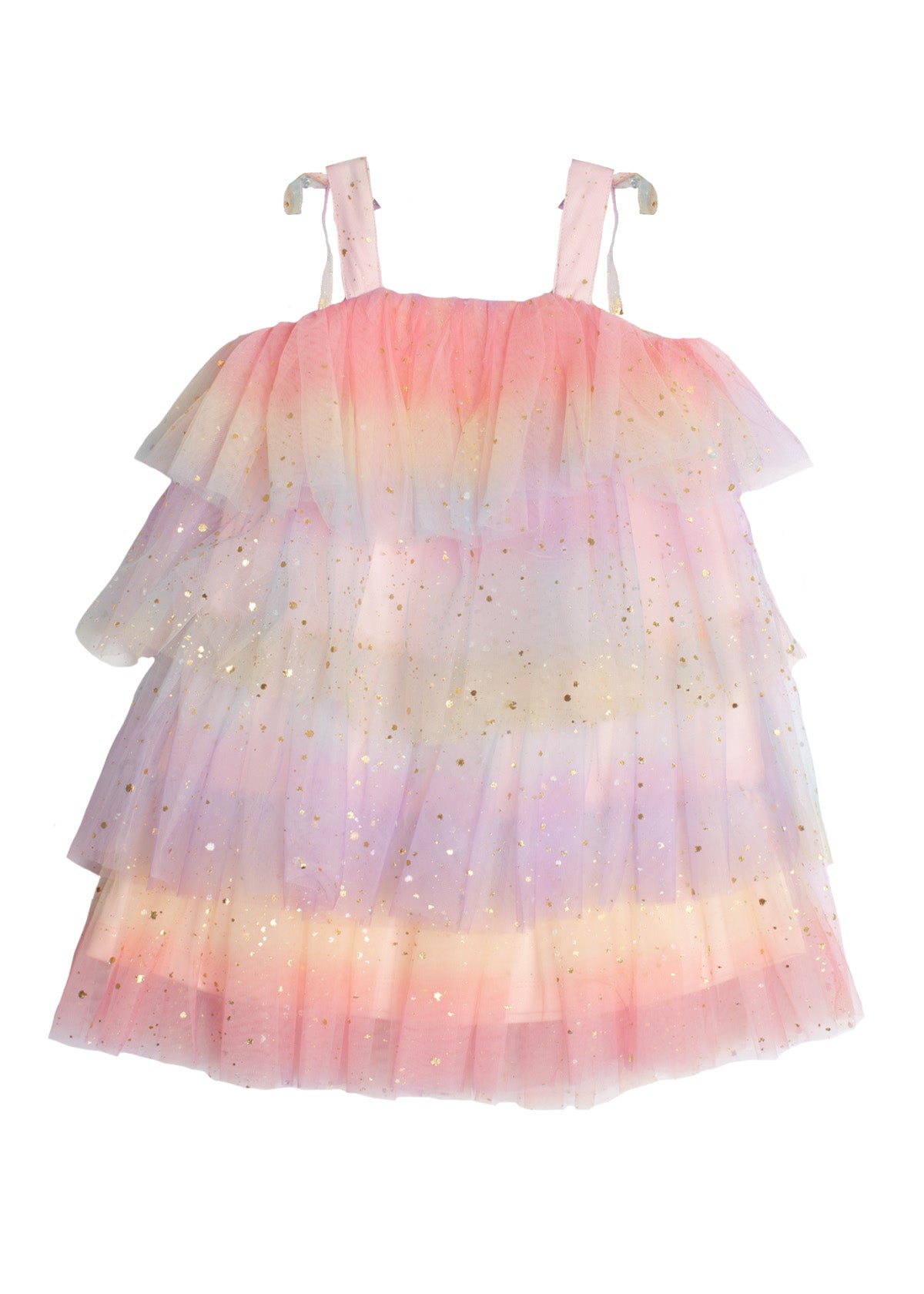 Rainbow Delight Tulle Dress