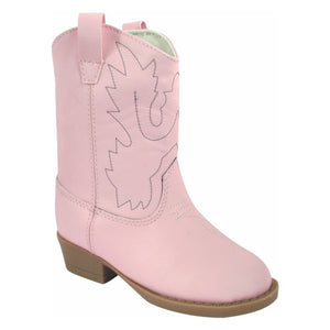 Miller Toddler and Kid Western Boot | Pink