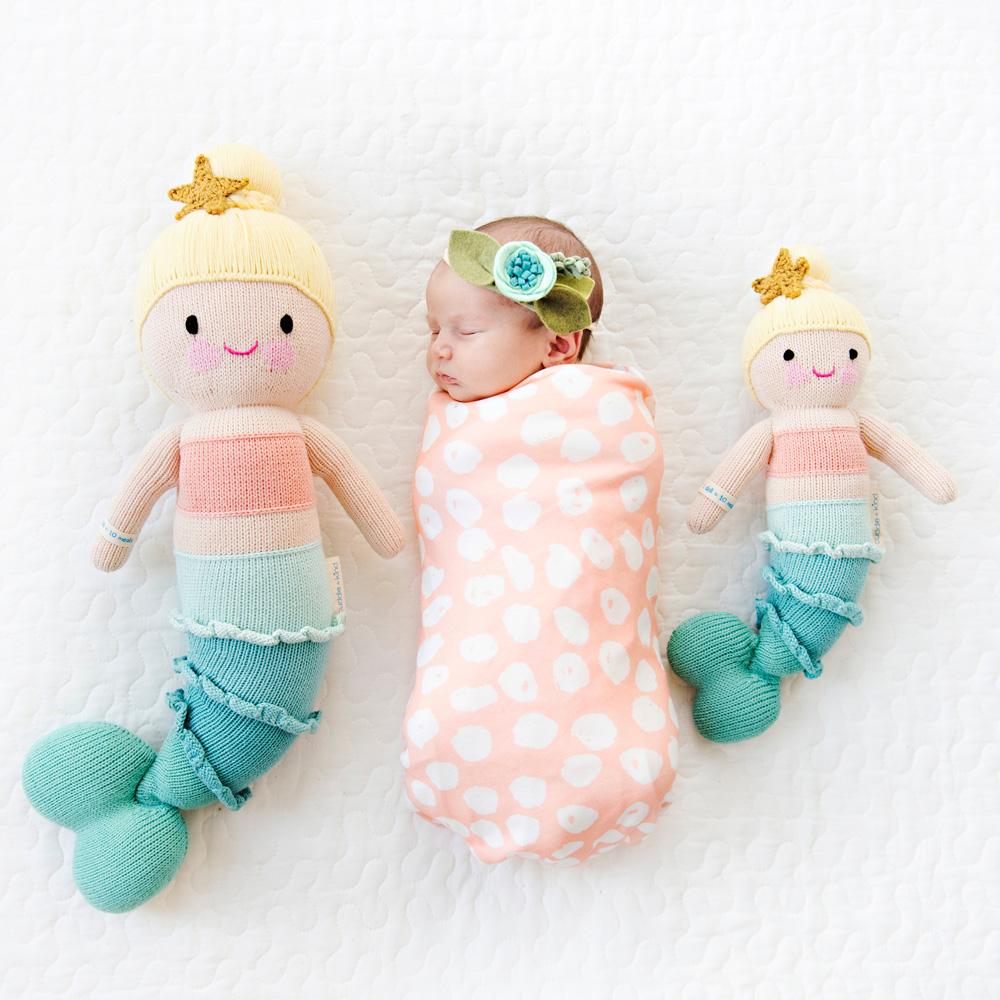 Hand Knit Doll | Skye the Mermaid