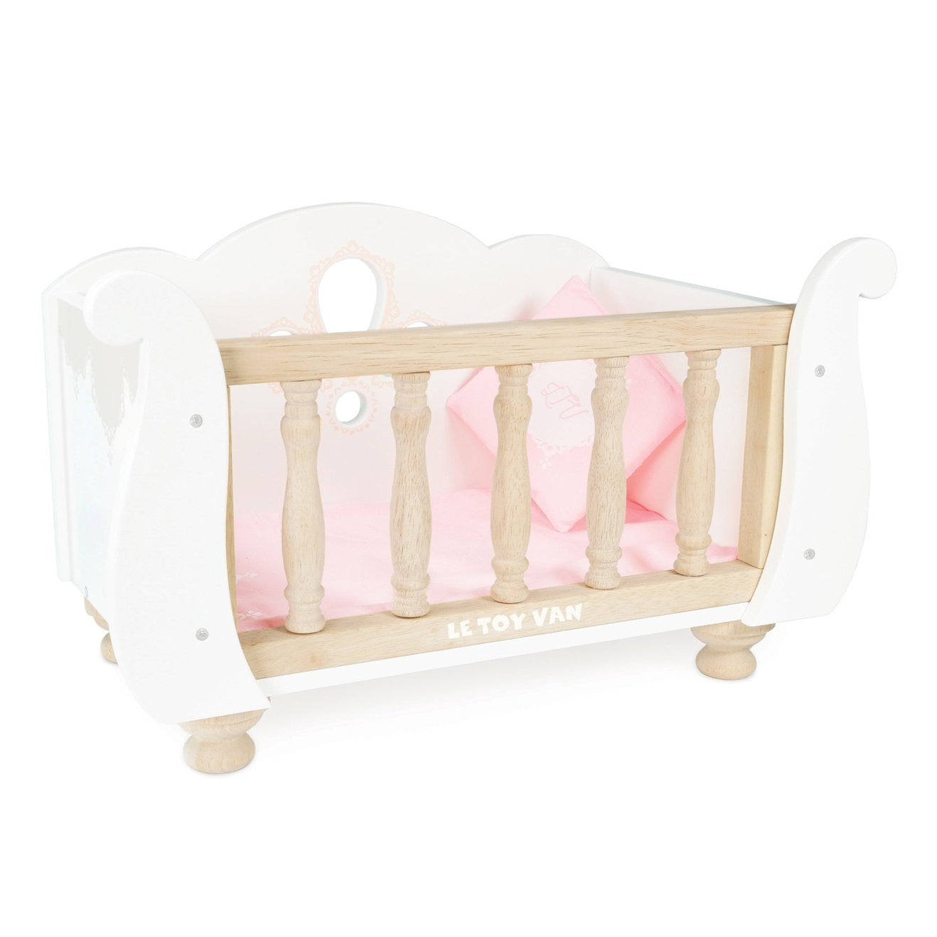 Wooden Doll Crib