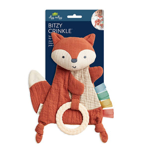 Bitzy Crinkle Sensory Toy | Fox