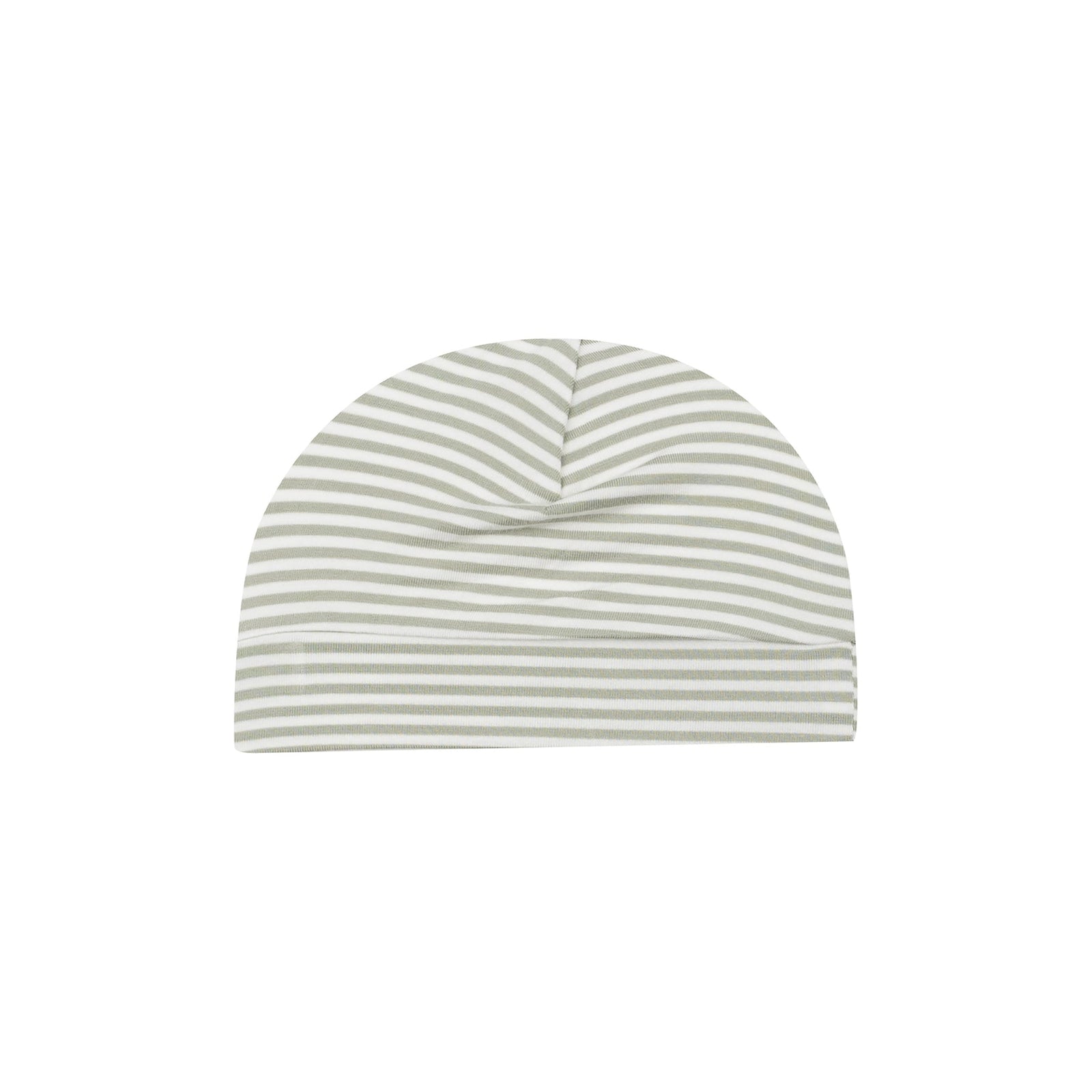 Desert Green Stripe Bamboo Beanie Hat