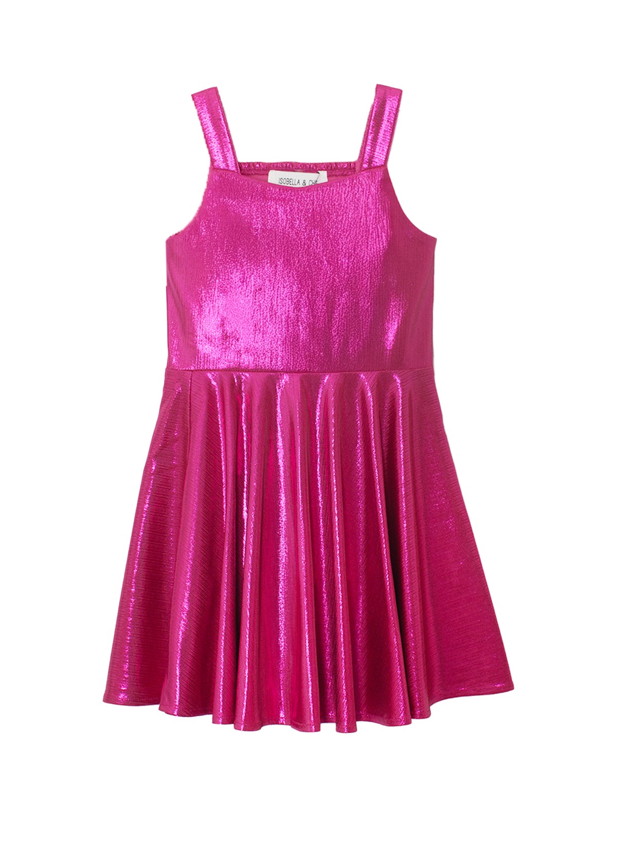 Fuchsia Glitterball Party Dress