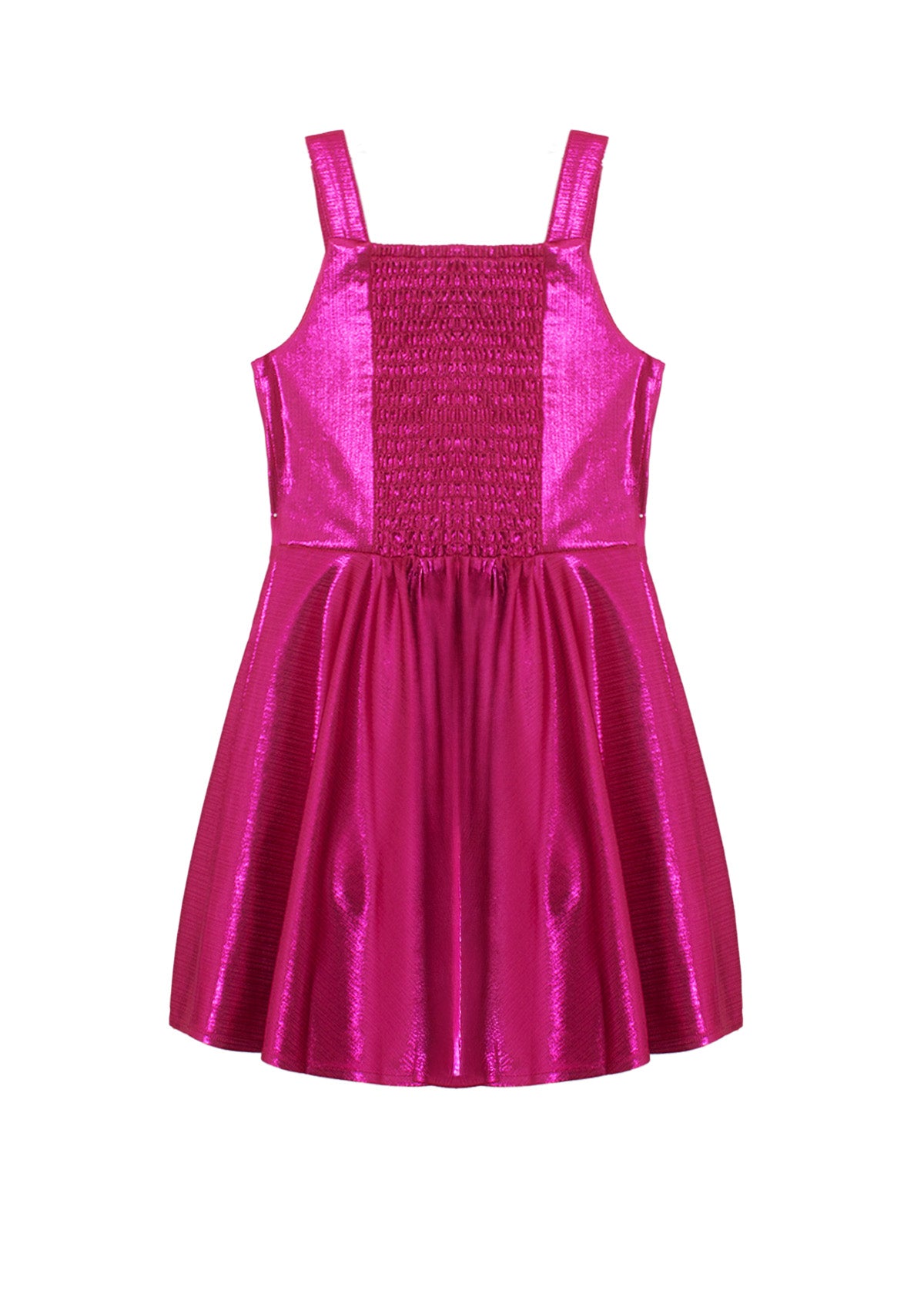 Fuchsia Glitterball Party Dress