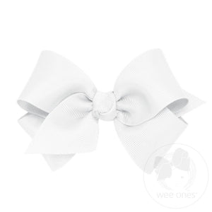 Small Classic Grosgrain Hair Bow with Knot Wrap | Assorted