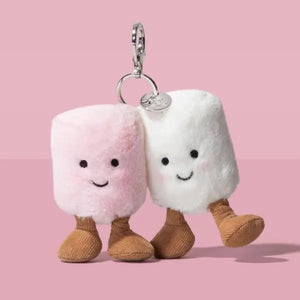 Amuseables Pair of Marshmallows Bag Charm