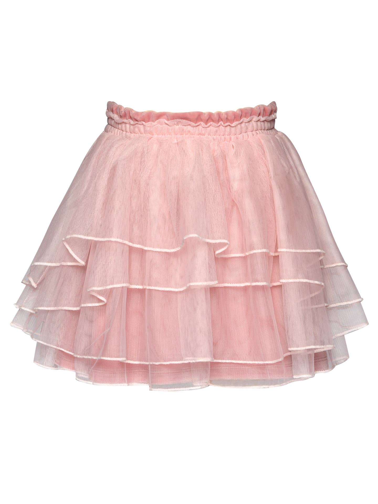 Tiered Mesh Tulle Skirt