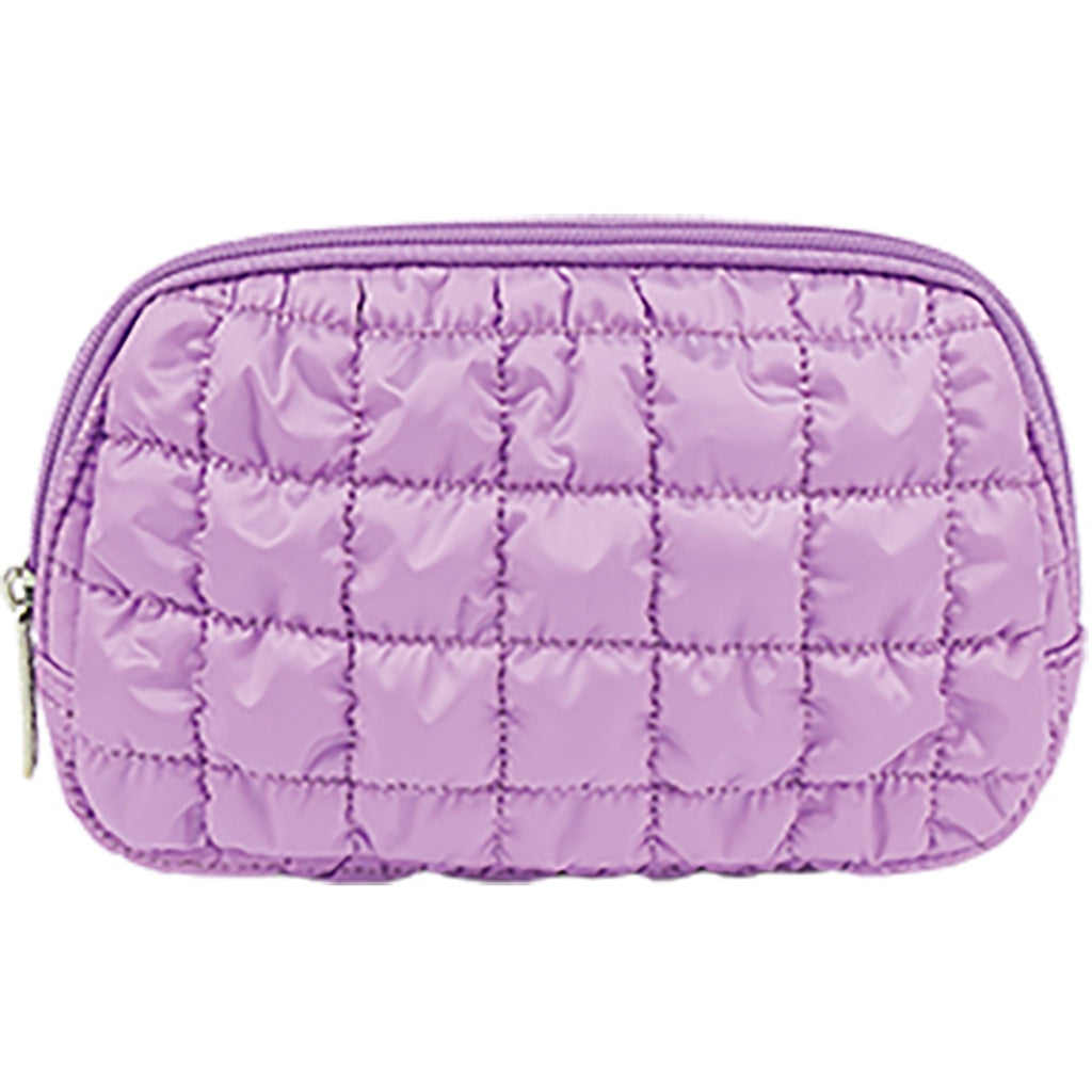 Lavender Quilted Belt Bag