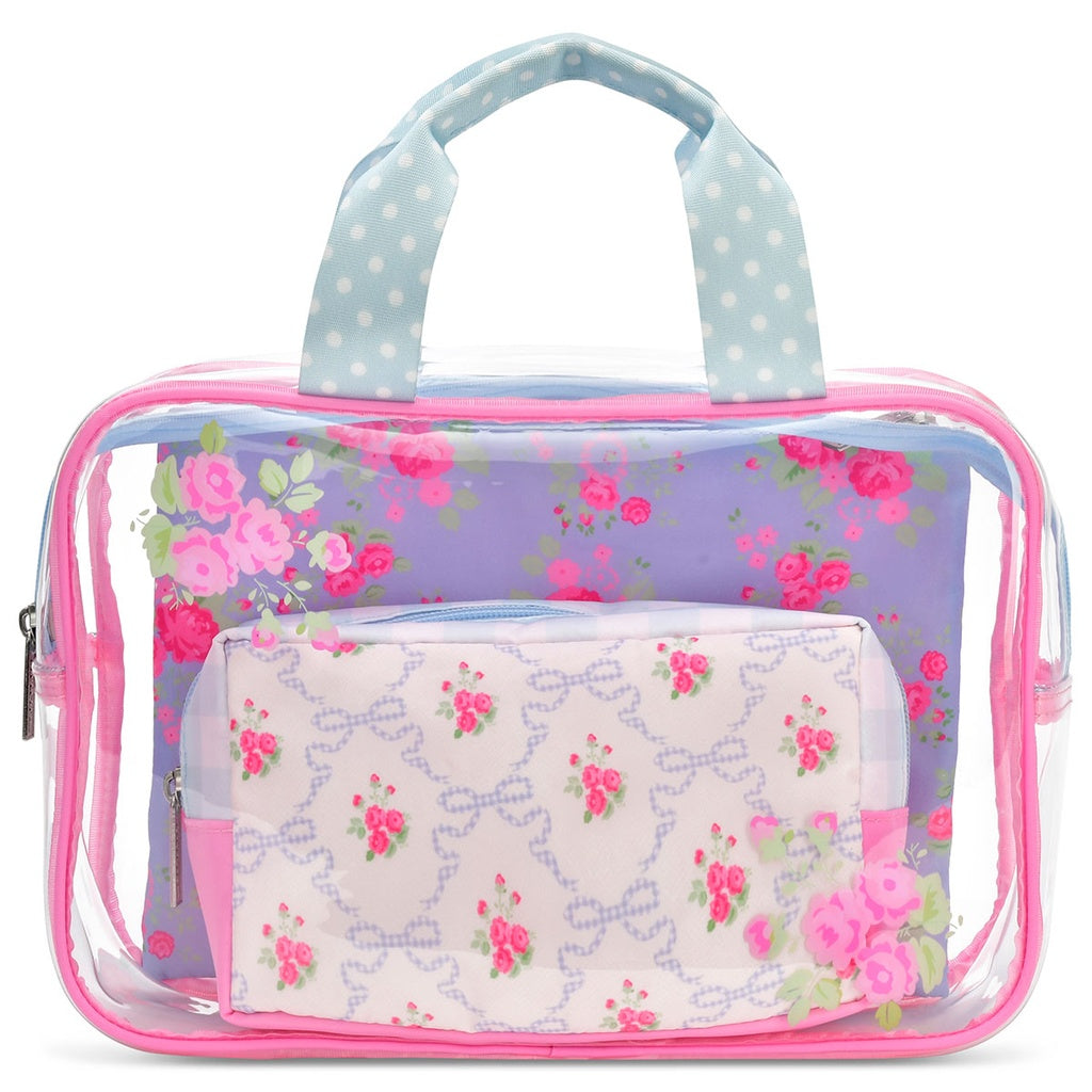 Ditsy Floral Toiletries Bag Trio