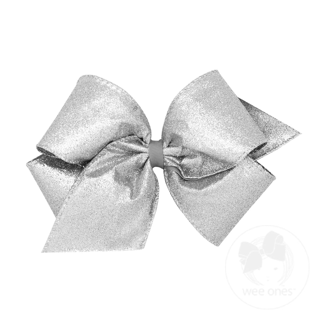 Medium Party Glitter Girls Hair Bow | Assorted