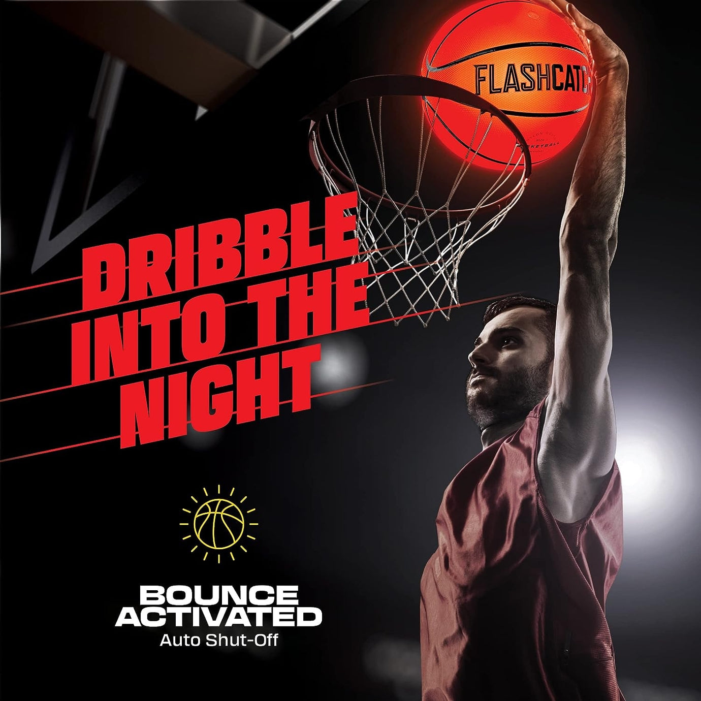 Glow in the Dark Light Up Basketball