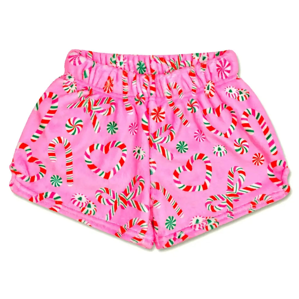 Merry Mints Plush Shorts