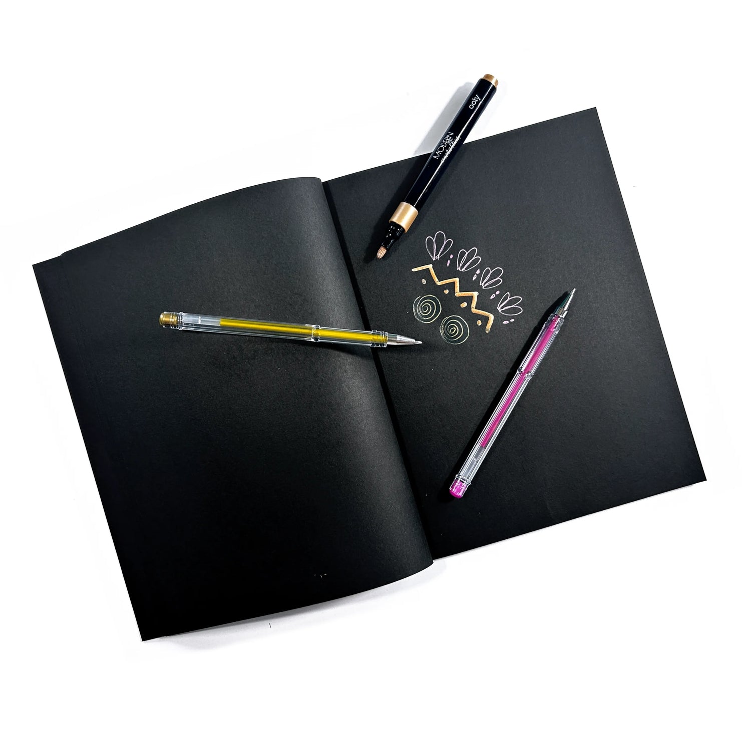 Modern Metallics D.I.Y. Sketchbook Kit | 13pc Set