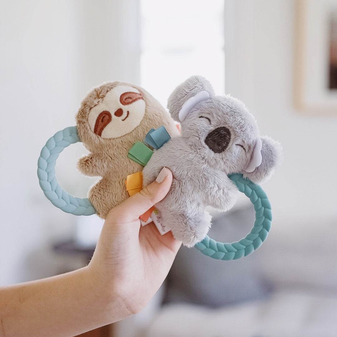Ritzy Plush Rattle Pal™ with Teether | Koala