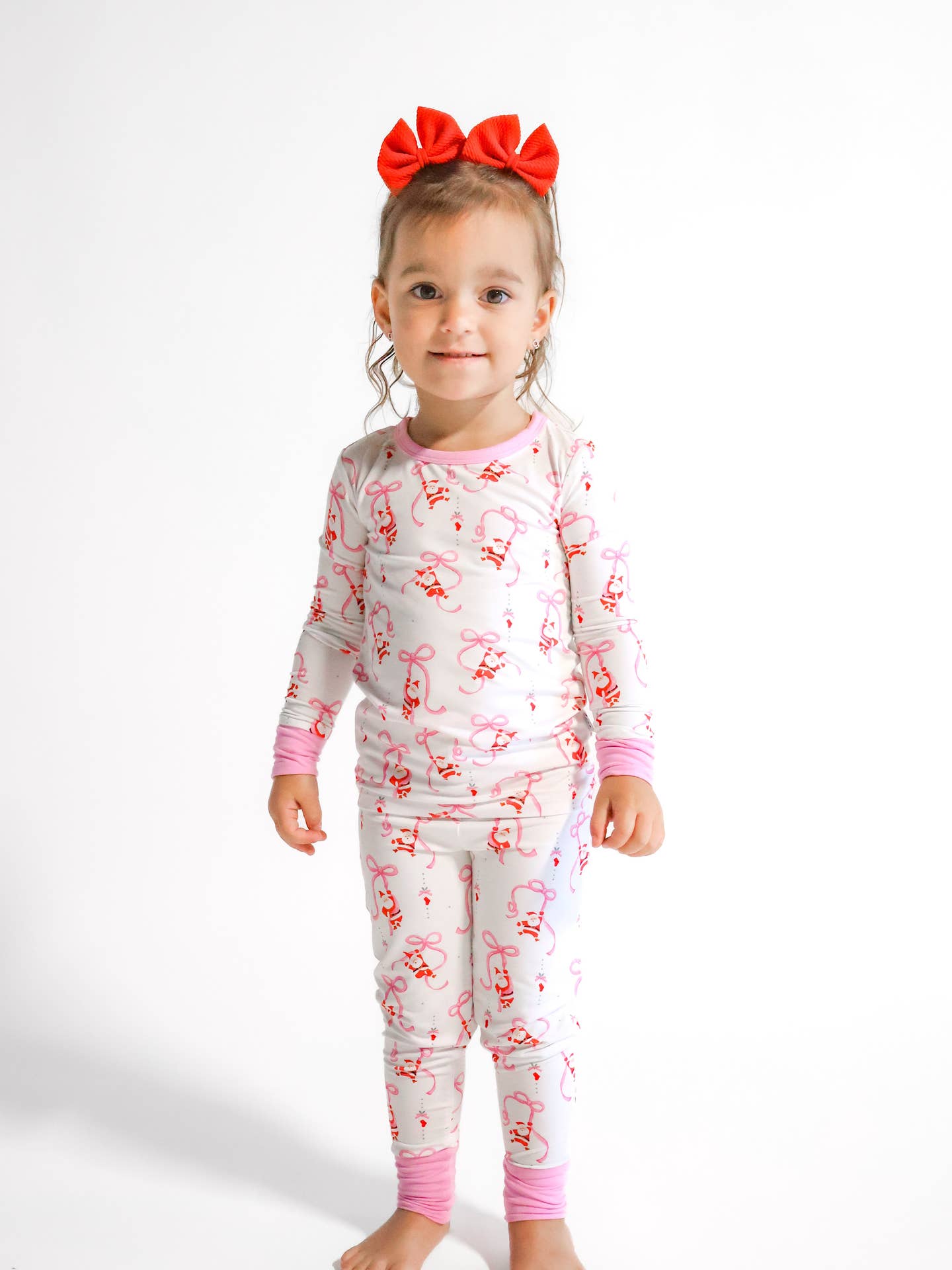 Santa Baby Bamboo Pajama Set