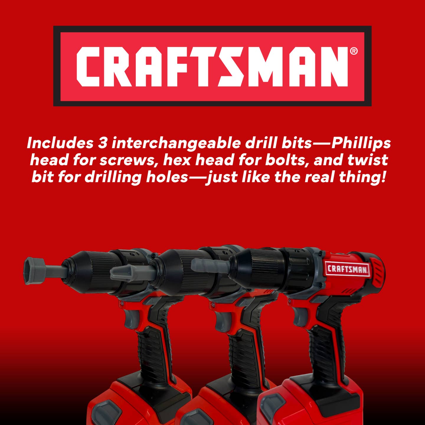 Red Toolbox | Craftsman Battery Operated Power Drill