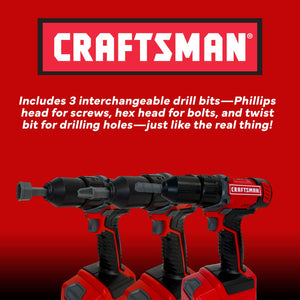 Red Toolbox | Craftsman Battery Operated Power Drill