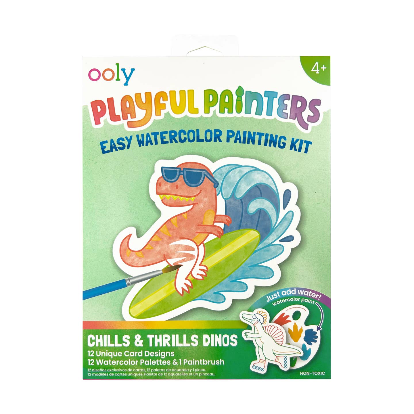 Playful Painters Watercolor Painting Kit | Chills & Thrills