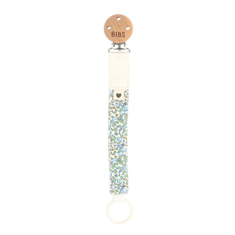 BIBS x LIBERTY Pacifier Clip | Eloise Ivory