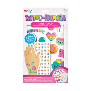 Tattoo Palooza Nail Stickers & Temporary Tattoo | Sweet Shop