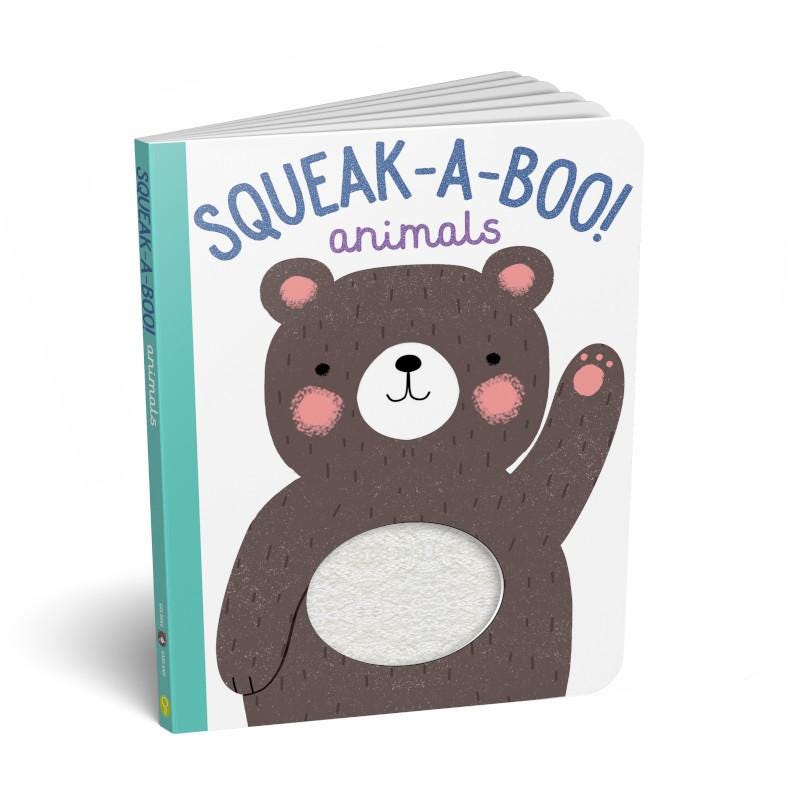 Squeak-a-Boo! Animals Board Book