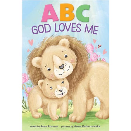 'ABC God Loves Me' Board Book | By Rose Rossner
