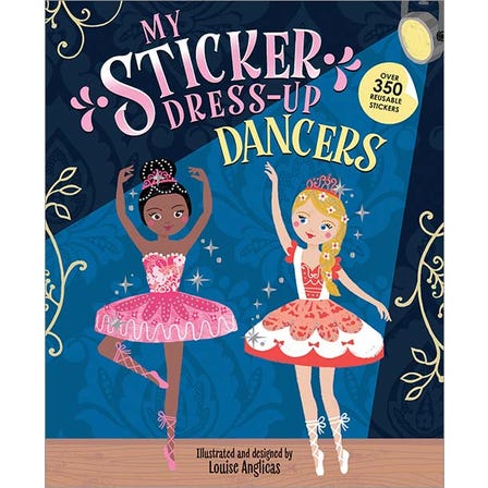 'My Sticker Dress-Up' Activity Book | Dancers