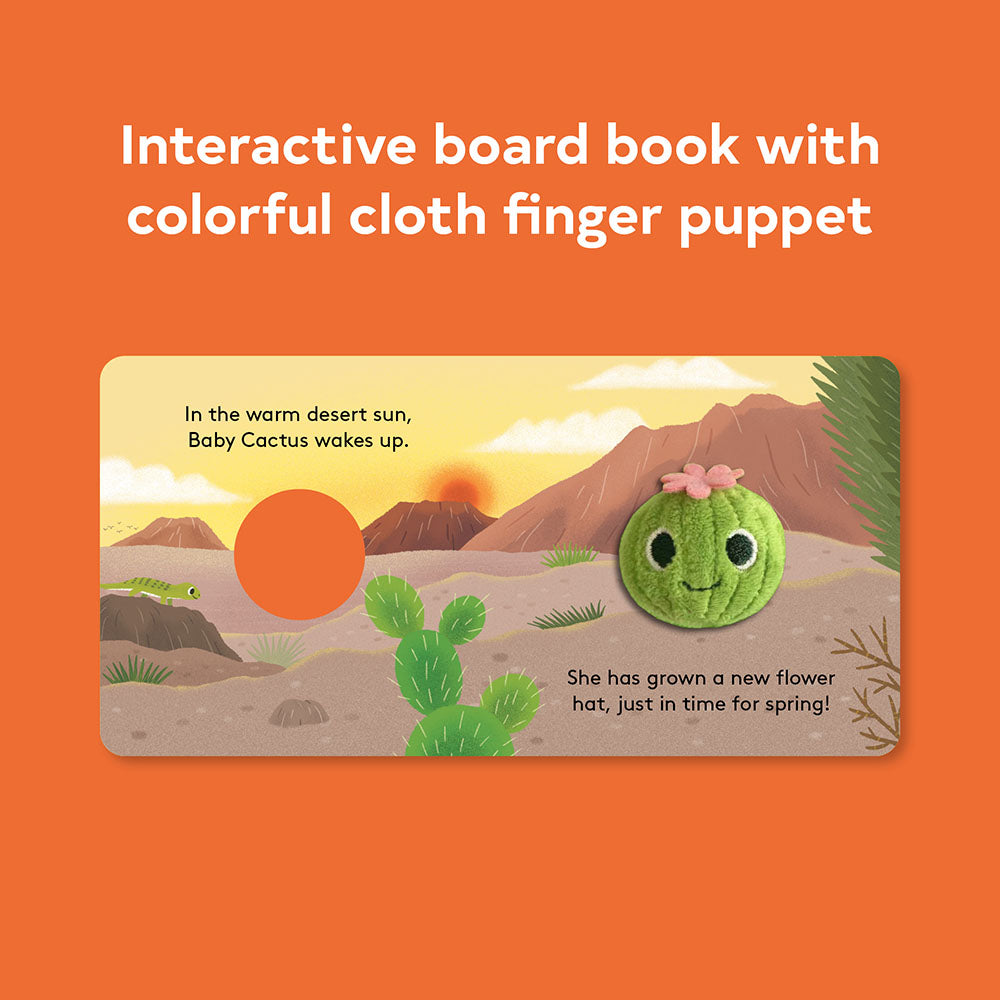 'Baby Cactus' Finger Puppet Board Book | by Yu-Hsuan Huang