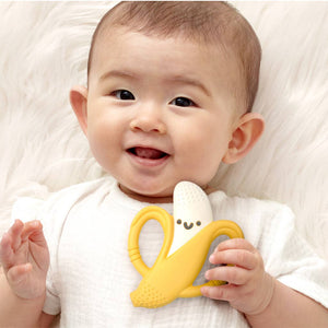 Chew Crew® Silicone Teether | Banana