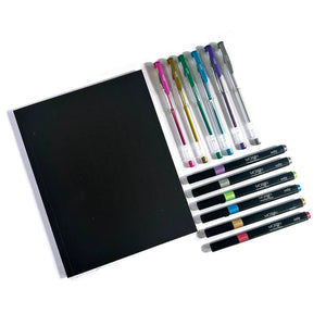 Modern Metallics D.I.Y. Sketchbook Kit | 13pc Set