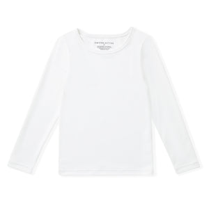 White Long Sleeve Active Top