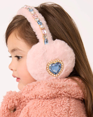 Cotton Candy Bejeweled Ear Muffs