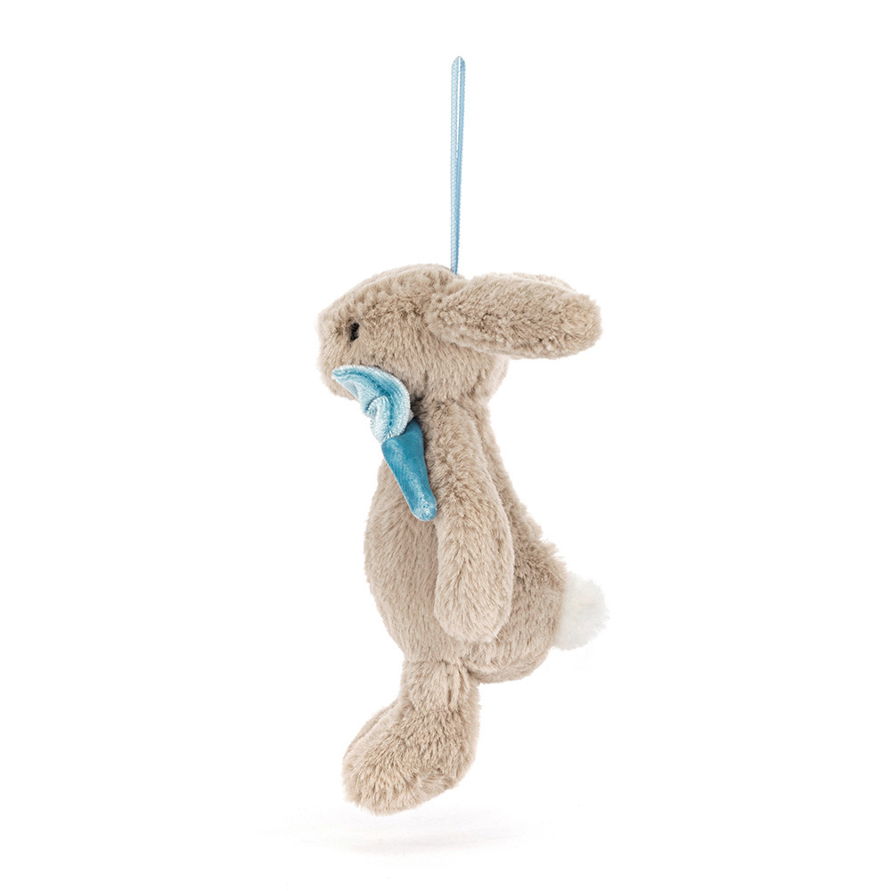 Bashful Beige Bunny Tree Decoration | OS 5.1"