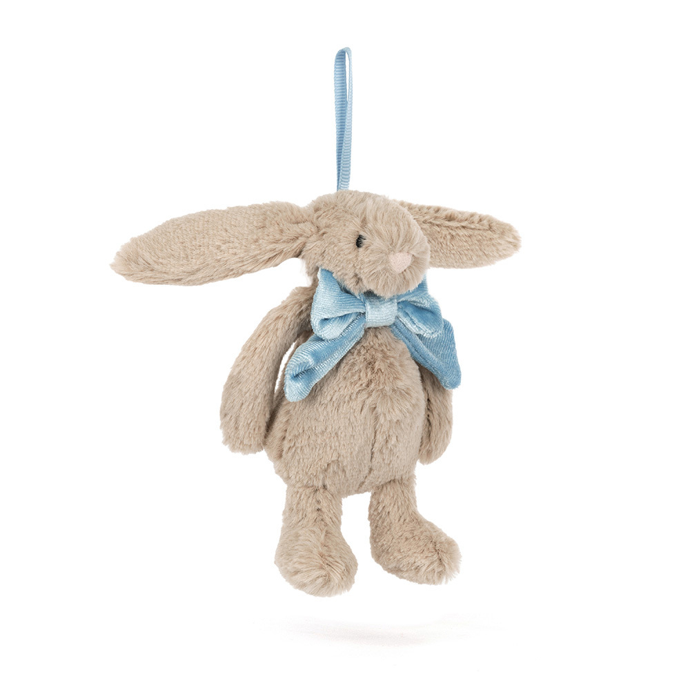 Bashful Beige Bunny Tree Decoration | OS 5.1"