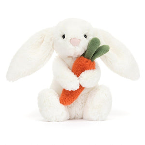 Bashful Bunny With Carrot | Small 7"
