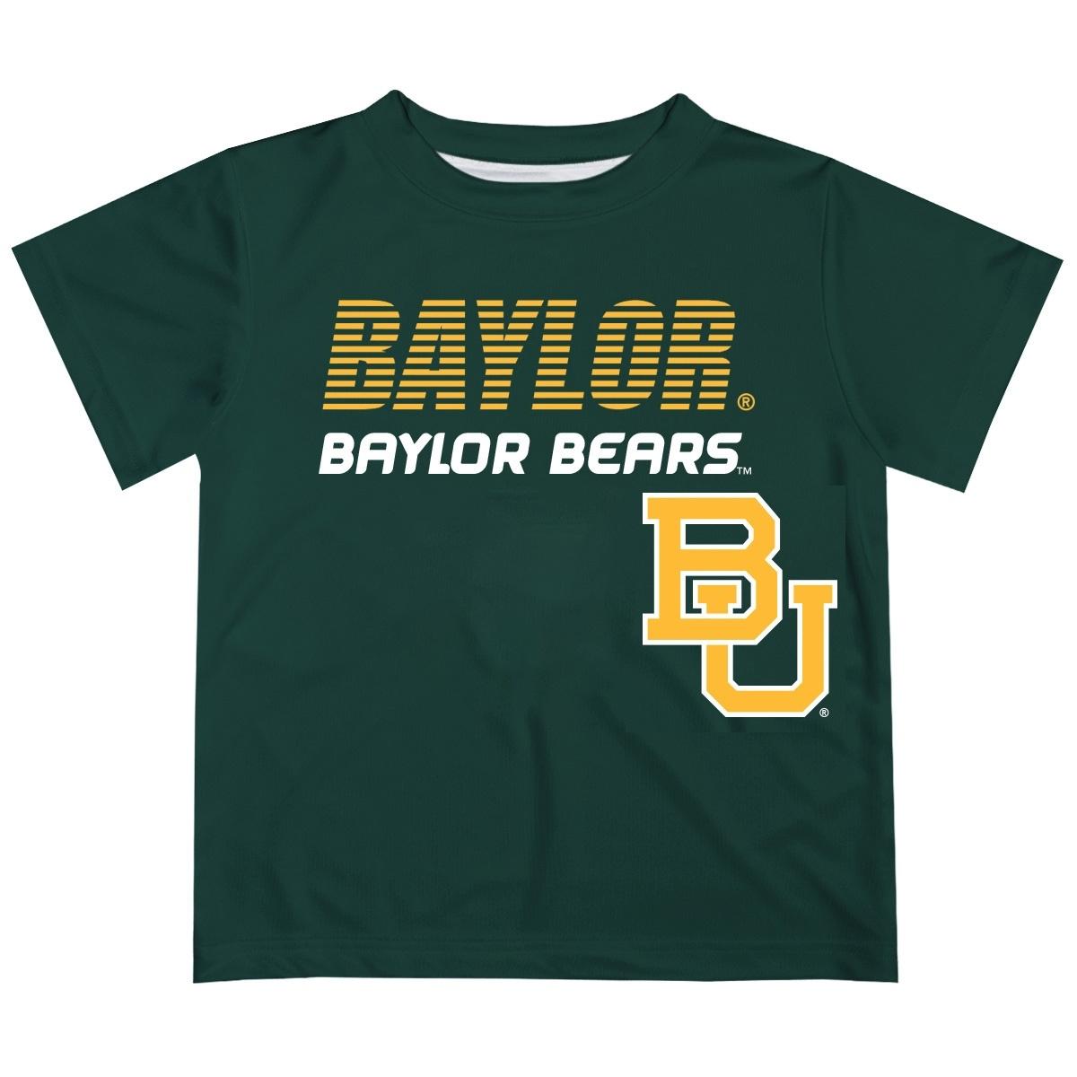 Baylor Bears Logo Short Sleeve Performance Tee Shirt