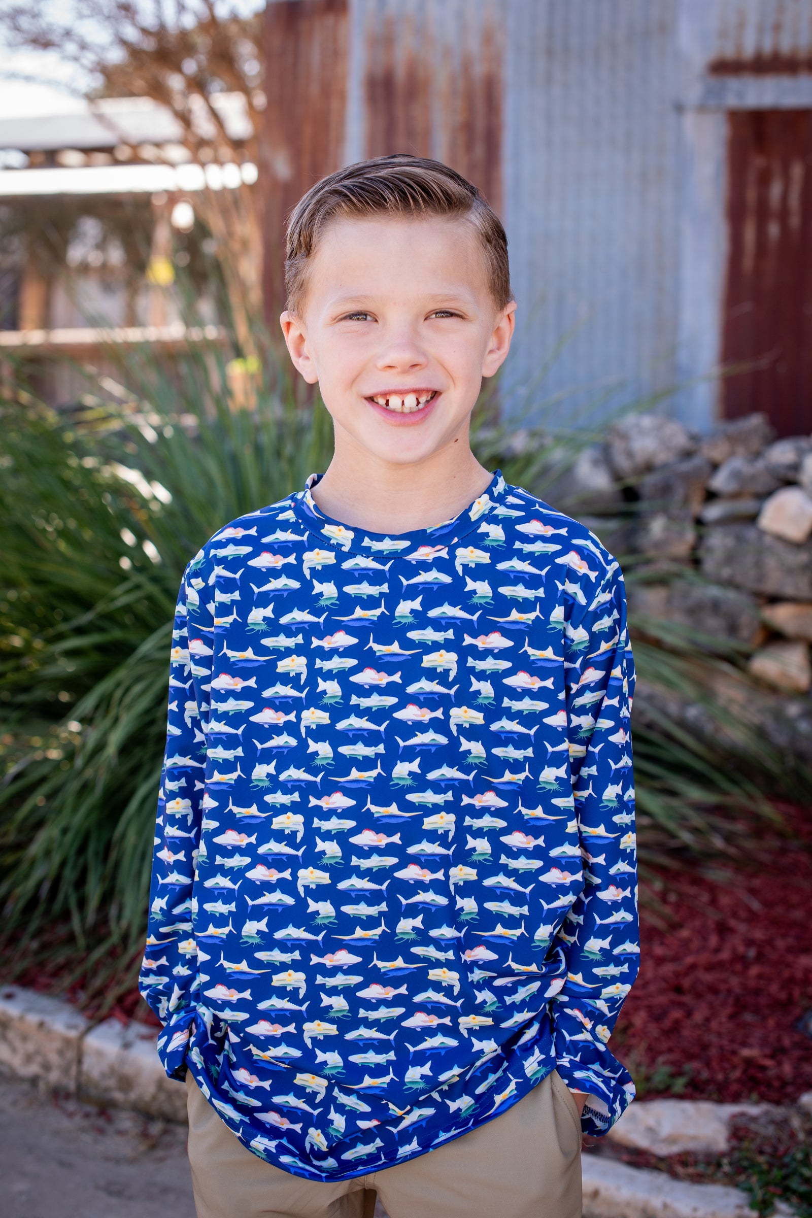 Catch of the Day Long Sleeve Performance Tee