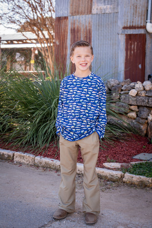 Catch of the Day Long Sleeve Performance Tee