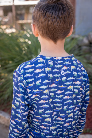 Catch of the Day Long Sleeve Performance Tee