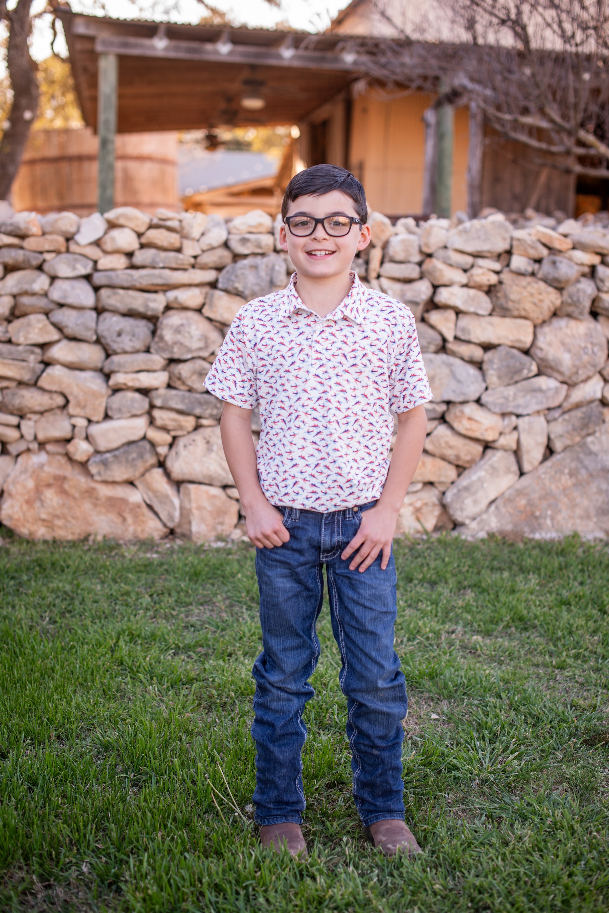 Short Sleeve Performance Polo | Jets