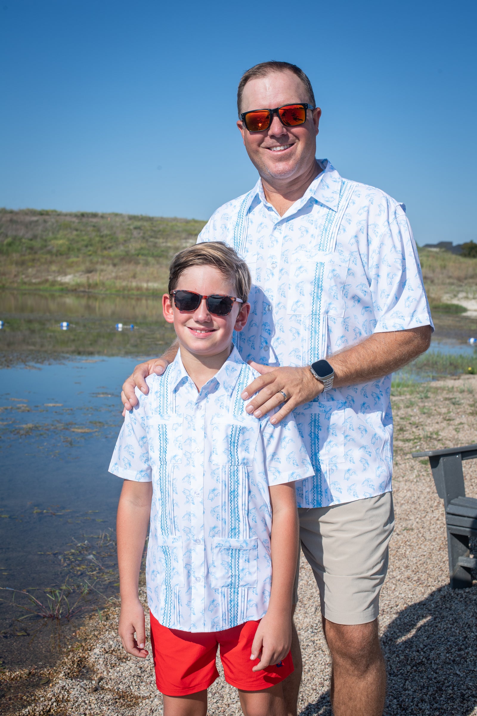 Men's Bass Guayabera Short Sleeve Shirt