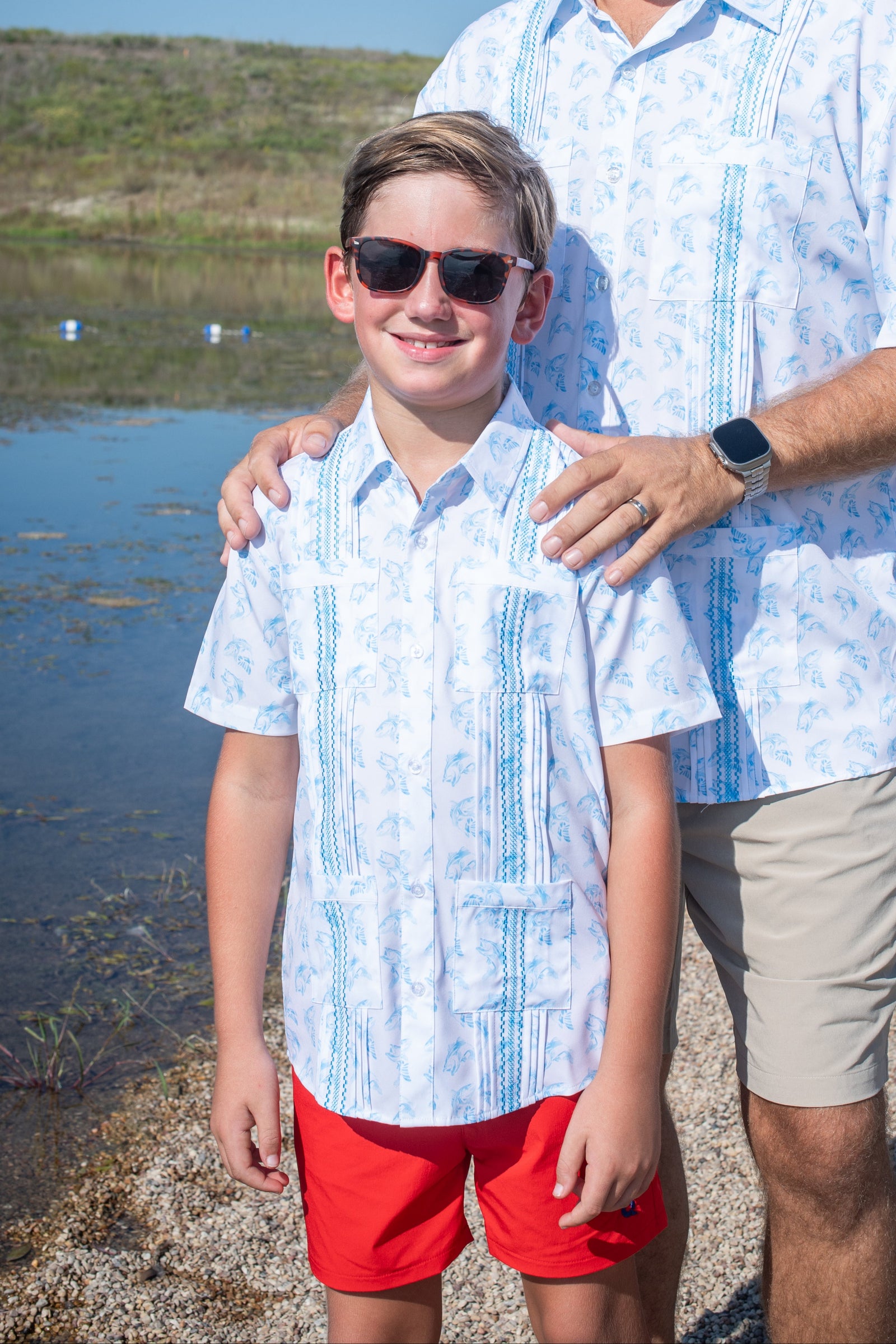 Bass Guayabera Short Sleeve Shirt