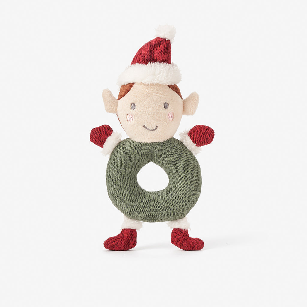 Holiday Knitted Rattle | Assorted