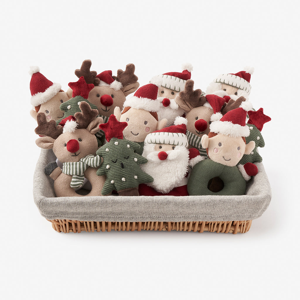Holiday Knitted Rattle | Assorted