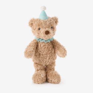 Aqua Birthday Bear Plush Toy w/ Gift Box