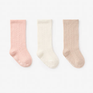 Pointelle Knee Sock Set | 3PK