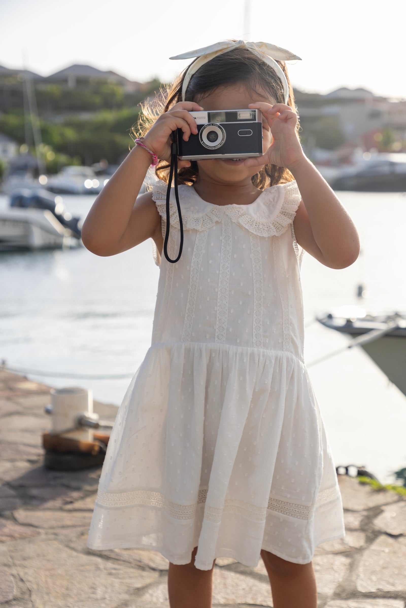 Lys Dress | Ivory Swiss Dot"