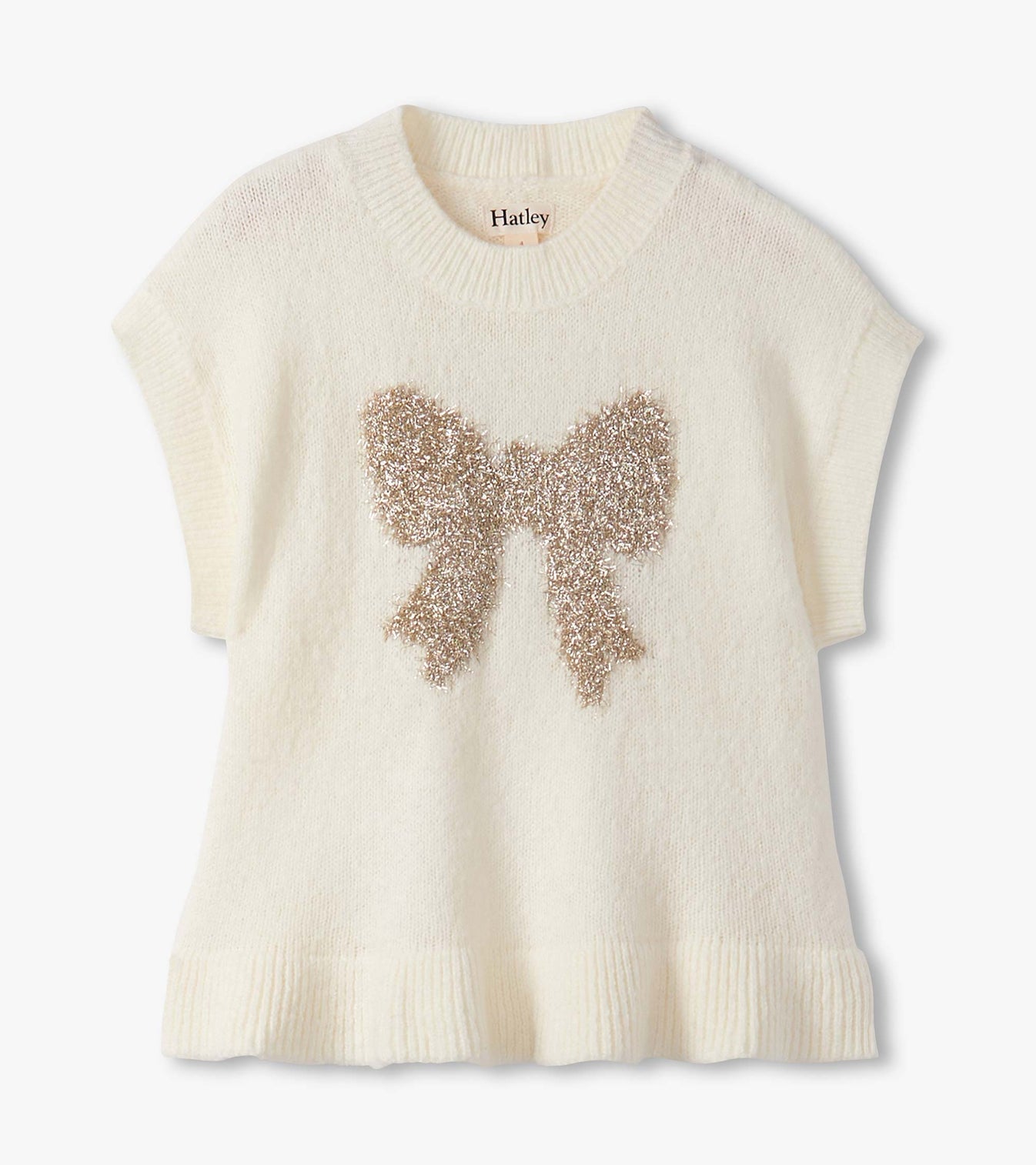 Gold Bow Everywhere Dolman Sweater