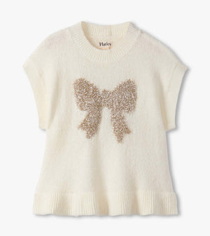 Gold Bow Everywhere Dolman Sweater